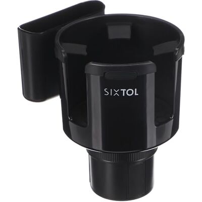 SIXTOL CAR CUP HOLDER 7 Verstelbare bekerhouder expandér Met smartphonehouder Basis Ø6,5–10 cm Voor flessen, bekers en thermosmokken SIXTOL CAR CUP HOLDER 7 Verstelbare bekerhouder expandér Met smartphonehouder Basis Ø6,5–10 cm Voor flessen, bekers en thermosmokken