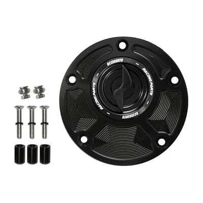 ACCOSSATO Benzinedeksel met zwarte noot voor Ducati Monster 620 Dark I.E. (620 cc) 2006 ACCOSSATO Benzinedeksel met zwarte noot voor Ducati Monster 620 Dark I.E. (620 cc) 2006