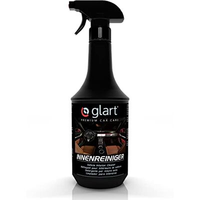 Glart 451IR binnenreiniger voor de auto, vlekverwijderaar voor de cockpit, bekleding, leer, interieurreiniger, dashboardverzorging, 1.000 ml, aangename geur, aanbrengen met microvezeldoek (niet inbegrepen) Glart 451IR binnenreiniger voor de auto, vlekverwijderaar voor de cockpit, bekleding, leer, interieurreiniger, dashboardverzorging, 1.000 ml, aangename geur, aanbrengen met microvezeldoek (niet inbegrepen)