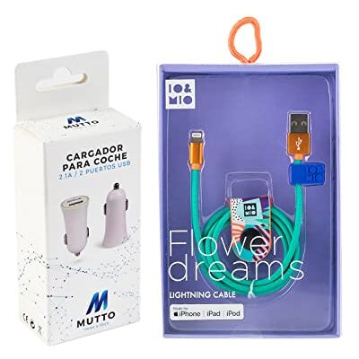 WONDEE GLOBAL BRANDS SERVICES BUNDLE354 - USB Oplader - Lightning, 2 Poorten WONDEE GLOBAL BRANDS SERVICES BUNDLE354 - USB Oplader - Lightning, 2 Poorten