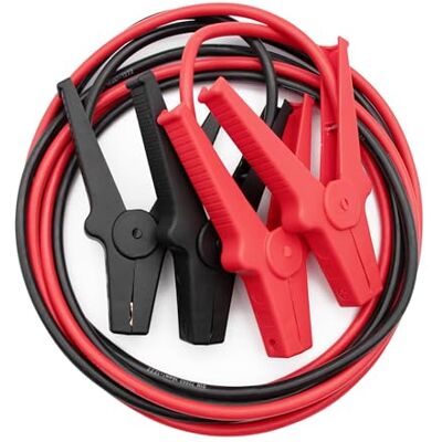 Schumacher Electric Startkabels 3m 16mm² 6V/12V/24V Accu’s Voor Auto, Bestelwagen, Camper Geïsoleerde Klemmen & nylon zak GS/TÜV Gecertificeerd Schumacher Electric Startkabels 3m 16mm² 6V/12V/24V Accu’s Voor Auto, Bestelwagen, Camper Geïsoleerde Klemmen & nylon zak GS/TÜV Gecertificeerd