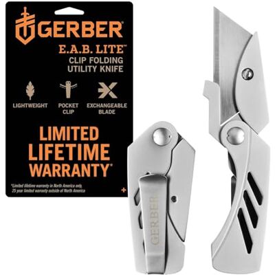 Gerber Mes - Veer-slot, Bolsclip, Rvs-mes - Mes Gerber Mes - Veer-slot, Bolsclip, Rvs-mes - Mes