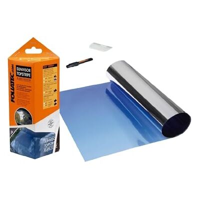 Foliatec Sunvisor zonneband blauw (metalised) 19x150cm Foliatec Sunvisor zonneband blauw (metalised) 19x150cm