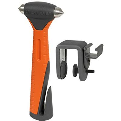 Lifehammer Plus Noodhammer met gordelsnijder - Automobielveiligheidsgereedschap Lifehammer Plus Noodhammer met gordelsnijder - Automobielveiligheidsgereedschap