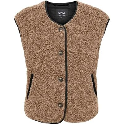 ONLY Onlines Teddy Waistcoat Cc Otw ONLY Onlines Teddy Waistcoat Cc Otw