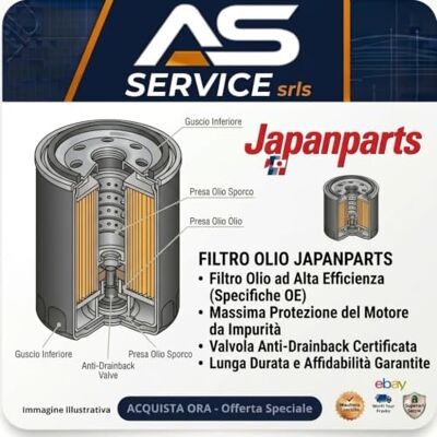 JAPANPARTS Oliefilter FO-505P - Oliefilter JAPANPARTS Oliefilter FO-505P - Oliefilter