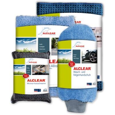 ALCLEAR 8201000 Auto Verzorgingsset - Microvezeldoek, Handschoenen, Handdoek ALCLEAR 8201000 Auto Verzorgingsset - Microvezeldoek, Handschoenen, Handdoek