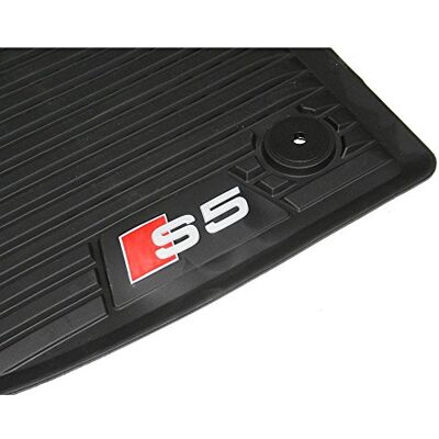 Rubberen All-Weather Matten voor Audi S5 B9 Sportback - Auto-accessoires Rubberen All-Weather Matten voor Audi S5 B9 Sportback - Auto-accessoires