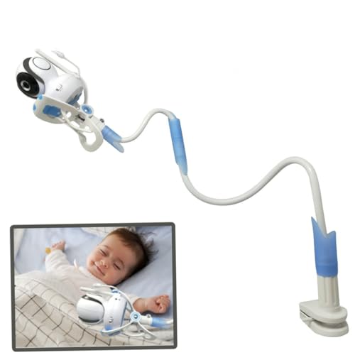 OSALADI Babyfoonstandaard Camerahouder Babyfoonhouder Cameramonitorhouder Babyfoonhouder Babycamerahouder Flexibele Monitorhouder Verstelbaar