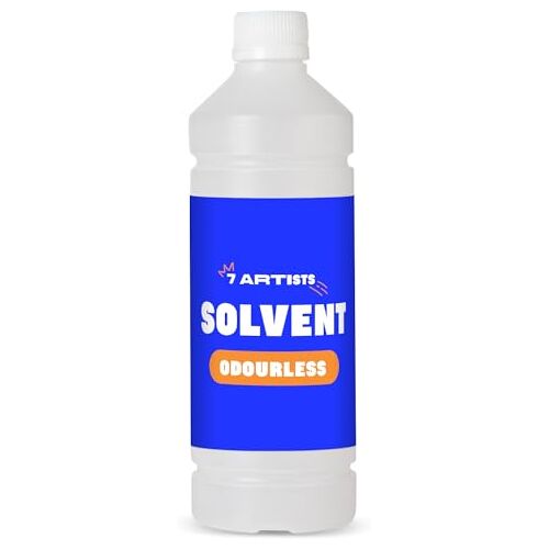 7 Artists Olieverfverdunner 500 ml Verdunner Voor Olieverf   Kleur Verdunner Olie   Verdunner Voor Olieverf   Oplosmiddel voor Olieverf   White Spirit   Thinner