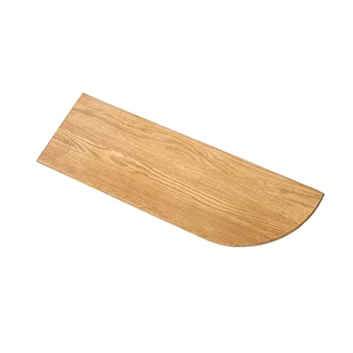 WaLdor Wandrek, Hoekplank Houten Hoekplank Hoekplank Display Bloemenstandaard Moderne Woonkamerplank Wandplanken, Eiken,Makkelijk te installeren (Color : B, Size : L)