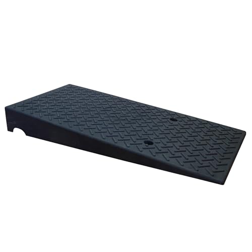 KAXLDHH Stoeprand oprit, auto hellingen anti-slip schokabsorptie helling, stoeprand opriten, rubber gehandicapten hellingen, laadhellingen, 3000 kg/6800 Lbs (kleur: L: 50 cm/19,6