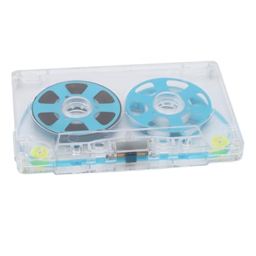 Trisar Reel to Reel Lege Audiocassette, DIY Zelfgemaakte Lege Cassette 46 Minuten voor Muziekopname (BLUE)