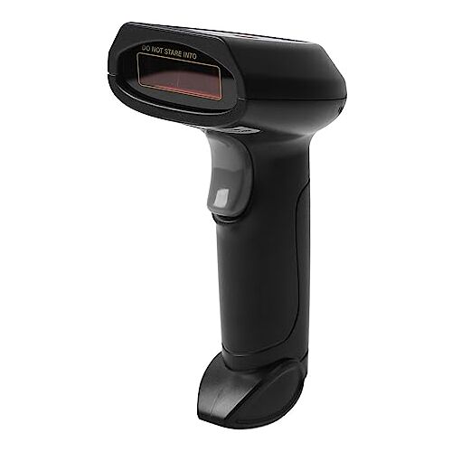 Sonew QR-codescanner, Draadloze Barcodescanner, Intelligente Spraakscanner, Handheld Barcodescanner, Inventariscontrole Barcodescanner, voor Winkel, Supermarkt, Magazijn