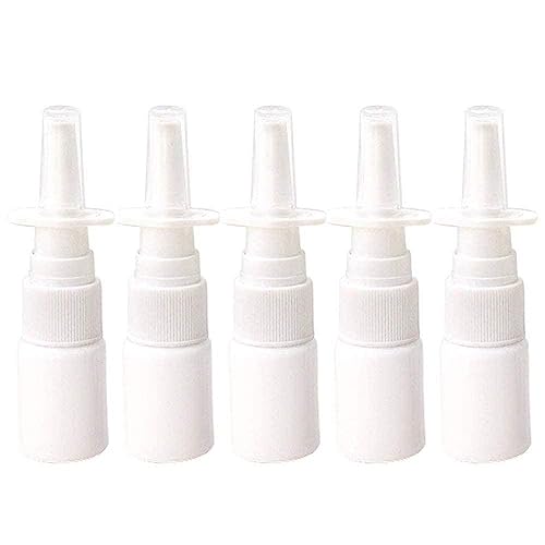 BBASILIYSD 1 Pcs 10Ml Spray Lege Plastic Neusspray Flessen Pomp Spuit Mist Neus Spray Voor Geneesmiddelen Hervulbare