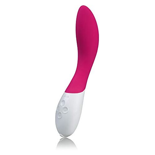 LELO MONA 2 Elektrische Vibrator voor G-Spot-Stimulatie, Draadloze Erotische Massagestick, Cerise