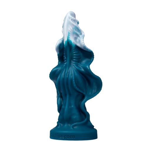 InkfuL Women’s Silicone Dildo, Realistic Dildos, Adult Dildo, Dildo Toy, Dildos for Women 'Surging Wings': Explore Ocean Mystique, Enhanced Sensation (D217-XS)