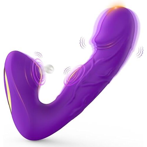 HIFFEY Realistische Vibrators Vlinder Vibrators G-Spot Vibrators Vibrators voor Koppels Sekss