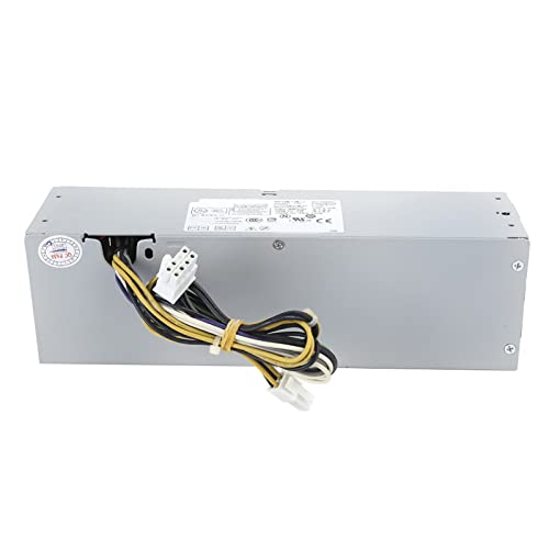 Yctze Desktopvoeding, D255AS‑00 Computerhostvoeding met 6x6 Stille Ventilator voor Optiplex 3020 7020 9020SFF