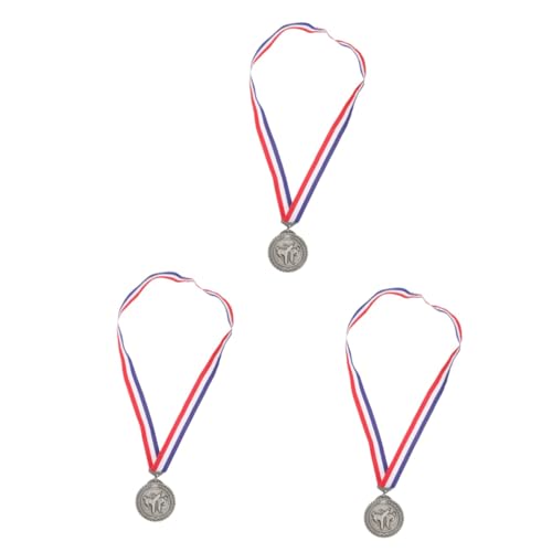 POPETPOP Metalen Medailles 3 Stuks Taekwondo-medaille Decoratieve Medaille Medailles Medaille Van Zinklegering Race Medaille Draagbare Medaille Zink Klein Hangende Medailles