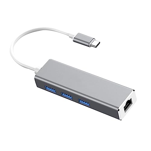 Mikikit Eenvoudige Netwerkconverter Typec Naar Gigabit Netwerkkaart Omvormer Converter Netwerkkaart Thuisnetwerk Converter Usb Netwerk Converter Eenvoudig Middelpunt