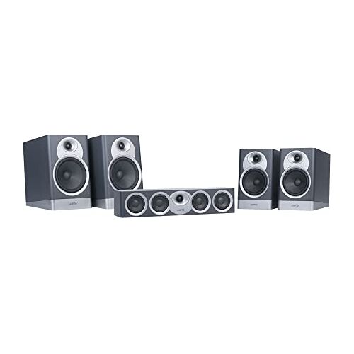 Jamo S7-17HCS Home Theater System (S17B x 2 + S15B x 2 + S43C x1) BF Home Cinema System met 2 plankluidsprekers S7-15B en 2 S7-17B en een centraal kanaal S43C, blauw