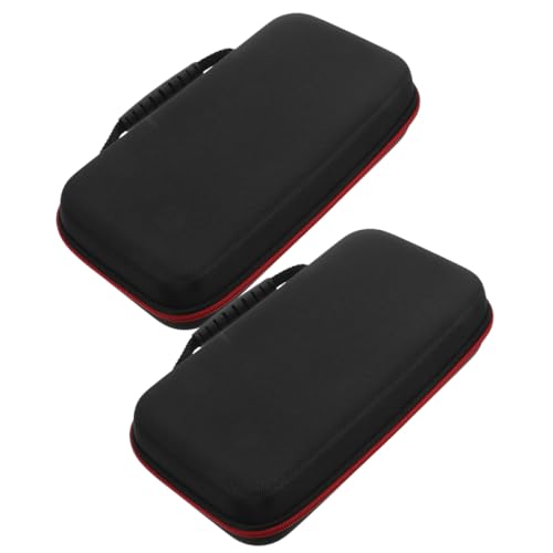 Abaodam 2 Stuks Microfoon Opbergtas Draadloze Microfoon Tas Mic Case Microfoon Handtas Microfoon Tas Microfoon Opbergtas Microfoon Opbergtas Microfoon Draagtas Eva Hard Shell Reizen