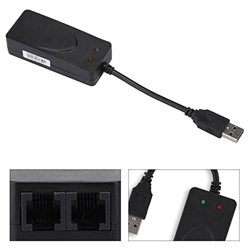 Jauarta Faxmodem Dual Port USB2.0 56K Extern Modemstuurprogramma voor Win 7 Win 8 Win 10 Win XP