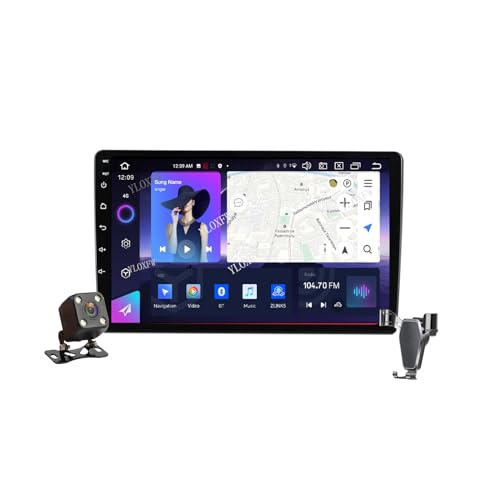 YLOXFW Android 13.0 Radio 2 Din Auto Stereo met 4G 5G WiFi DSP SWC Carplay voor Etios 2011+ GPS Navigatie 9'' MP5 Multimedia Video Player FM BT Ontvanger,M6 pro plus 2