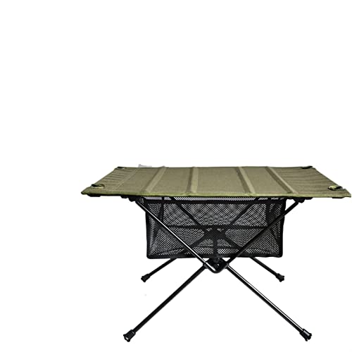 Suuim Kamptafel Klaptafel Draagbaar opbergnet Plank Tas Spullen Mesh voor picknick Buiten Camping Barbecue Keuken Klaptafel Rek