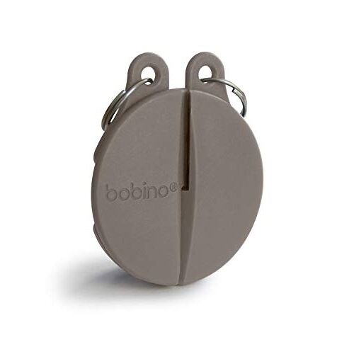 Bobino Bagageslot met rits clip, 4 cm, 1 liter, grijs (leisteen), Grijs (leisteen), 4 centimeters, Bagage Slot