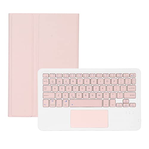 DAUZ Toetsenbordhoes, Tablettoetsenbordhoes ABS TPU 360 Graden Bescherming met Trackpad voor P11 Pro (Roze)