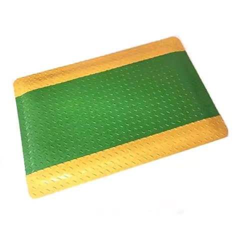 ZERVA 9 mm dikke anti-vermoeidheid mat voor staande werkstations ergonomische werkplekmat voor meer comfort bij het staan en rennen antislip en duurzaam zwaar belastbaar (kleur: stijl 2, maat: 60 x 45