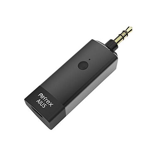 Airfrex Bluetooth-zender, 3,5 mm AUX RCA Bluetooth-audioadapter en draadloze zender voor tv / MP3 / pc / PS4 / Nintendo-schakelaar (werkt met Bluetooth-hoofdtelefoon en Bluetooth-luidspreker)