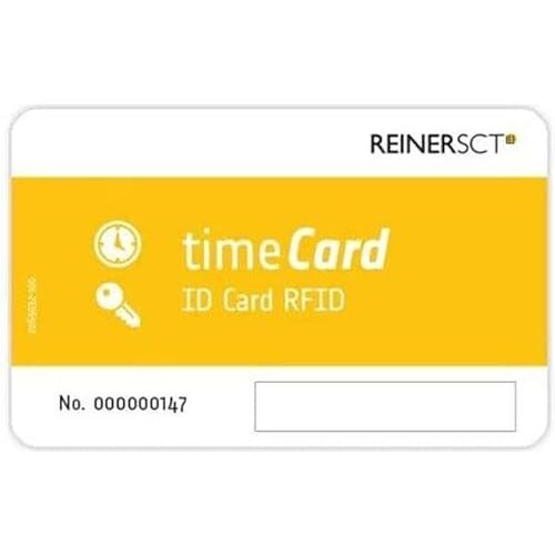 REINER SCT Chipkarten 10 DES timeCard