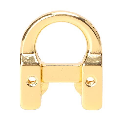 Generic Boogschieten Metalen D-Ring Grote Gaten Sterke Prestaties Compact Sterk Boogschieten U-vorm Ring voor Boogschieten Jagen Schieten (GOLD)