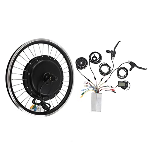 Shipenophy 20 Inch Achterwiel Motorfietskit, Elektrische Fietsombouwwielset met Sterk Draagvermogen voor Elektrische Scooter