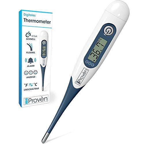 iProvèn Best digitale medical thermometer Fever thermometer voor kinderen baby's Optimized algoritme voor snelle readings DT-R1221A met Fever Indicator High Quality and Accuracy