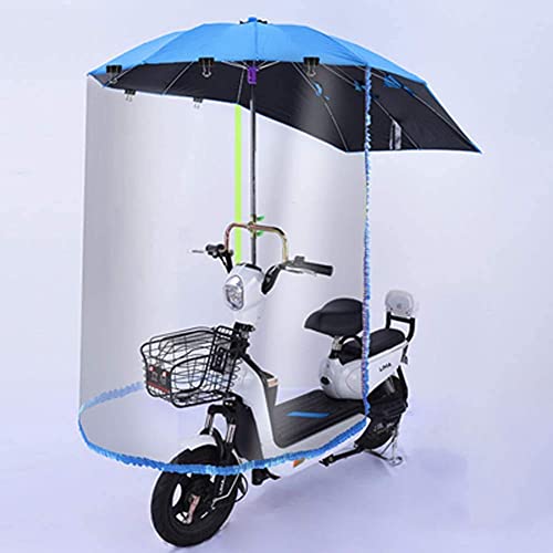 JOJMIDO Parasol dak elektrische auto parasol motorfiets paraplu paraplu universele parasol scooter paraplu mobiliteit parasol parasol parasol