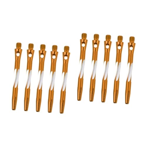 Yardwe 10 Stuks Dart schacht vervanging van dartschachten middellange pijlschachten dartpijlen standaard dartschacht dartspel schacht gesneden Accessoires aluminium profiel set draadstang