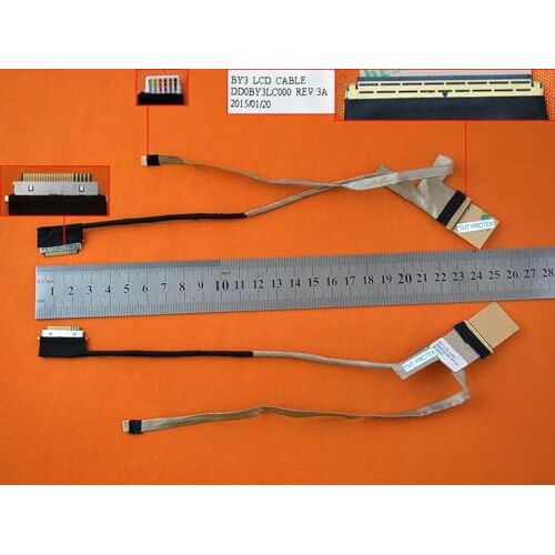 T-ProTek Displaykabel, beeldscherm, led-beeldschermkabel, compatibel met BY3 LCD-kabel