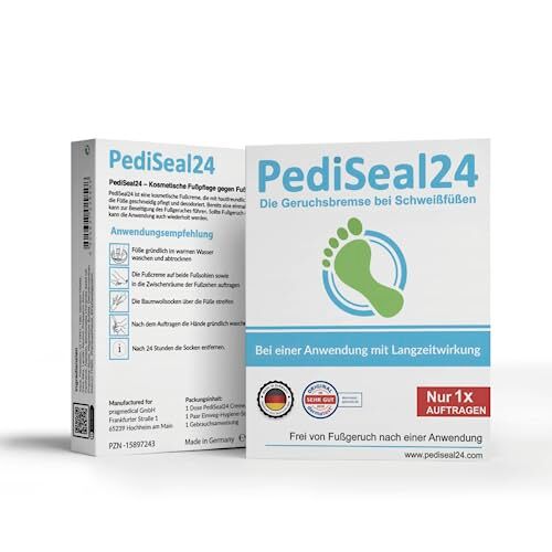 PediSeal24 Tegen voetgeur bij zweetvoeten met langdurige werking, 1 x aanbrengen