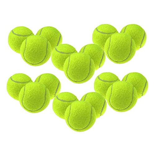 A2ZWORLD 18 tennisballen, onbeschreven tennisballen voor training en spelletjes