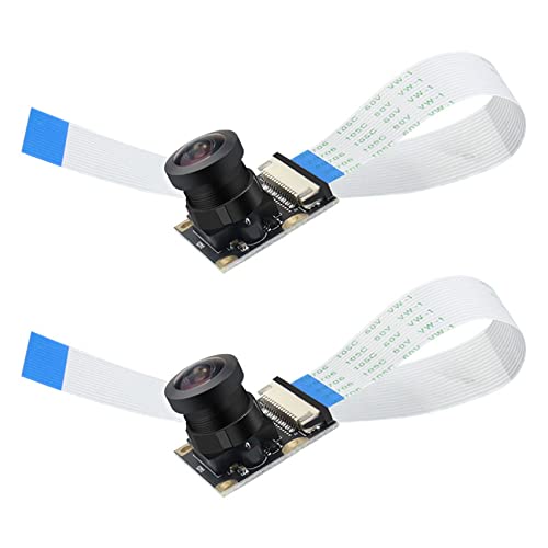 HOSATIGER 2X 8MP Camera Module IMX219 voor Nano 160 Graden FOV 3280 x 2464 Camera met 15 cm Flexibele Platte Kabel