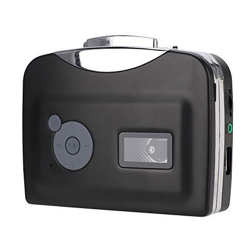 ASHATA Cassetterecorder, USB-Cassetterecorder voor MP3-converter Cassetterecorder voor Draagbare MP3-opnames Muziekspeler