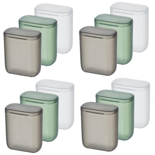 Angoily 12 Stuks Draagbare Opbergdoos Plastic Containers Met Deksels Voor Opslag Kleine Opslagcontainers Kleine Containers Kleine Plastic Containers Mini Kralen Met Deksel Reizen