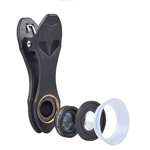 PartyKindom Mobiele Telefoon Camera Lens 12/24X Macro Lens Clip 2 in 1 Mobiele Telefoon Lens voor Slimme Telefoons voor Geschenken