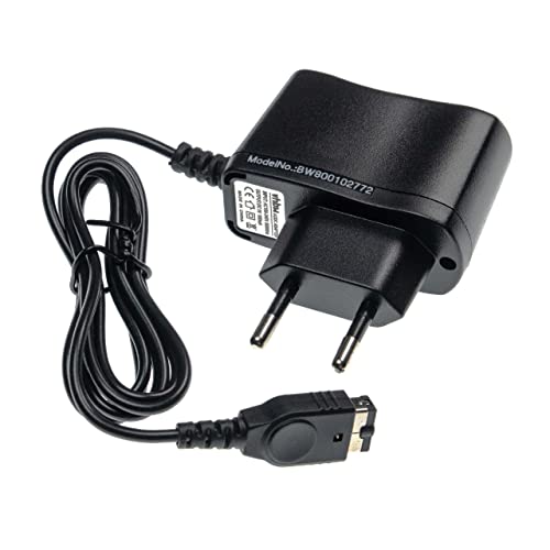 vhbw Adapter compatibel met Nintendo DS (1e generatie) & Gameboy Advance SP oplaadkabel oplader netsnoer kabel (5V)