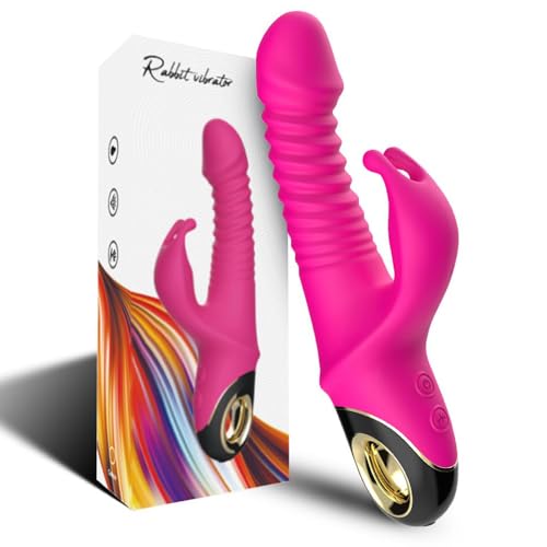 GQTYBZ Konijn Vibrators G-Spot Vibrators Vibrators voor koppels Vlindervibrators Klassieke Vibrators