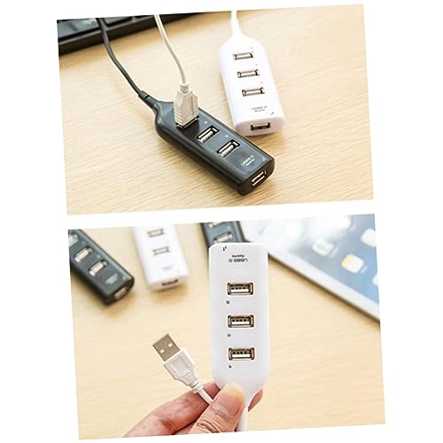 Veemoon Hub USB 20 USB Hub 4 Port Data Hub USB Spliter Tafelblad Accessoires Data Hub USB Tablet Accessoires USB 20 Hub 4 Port Desktop Accessoires Splitter Wit